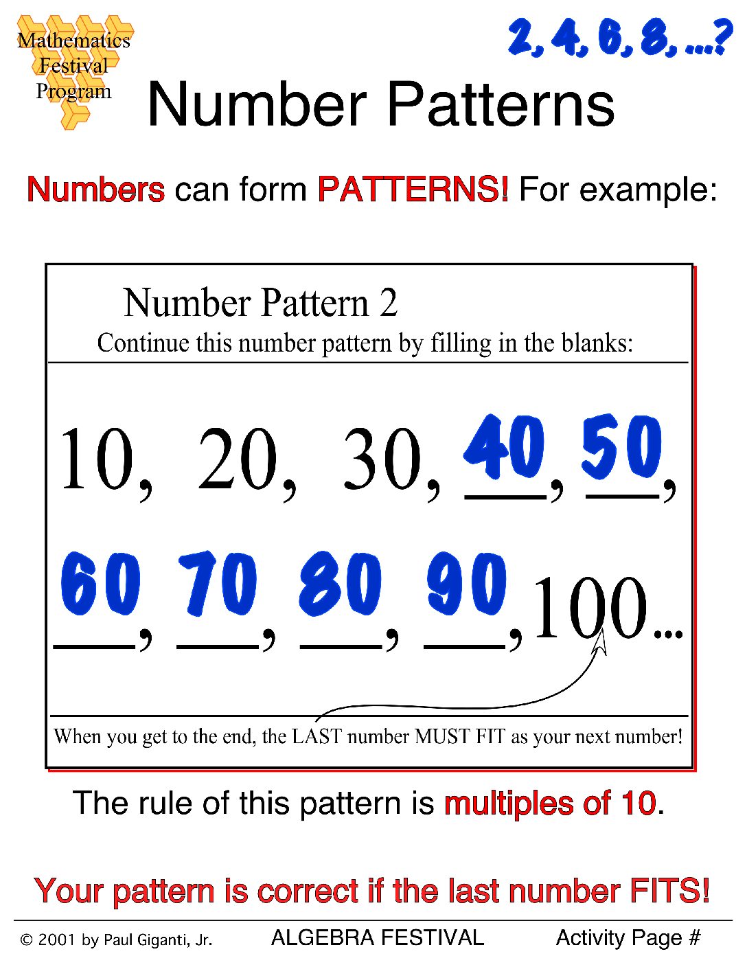 Pages from   NumberPatterns