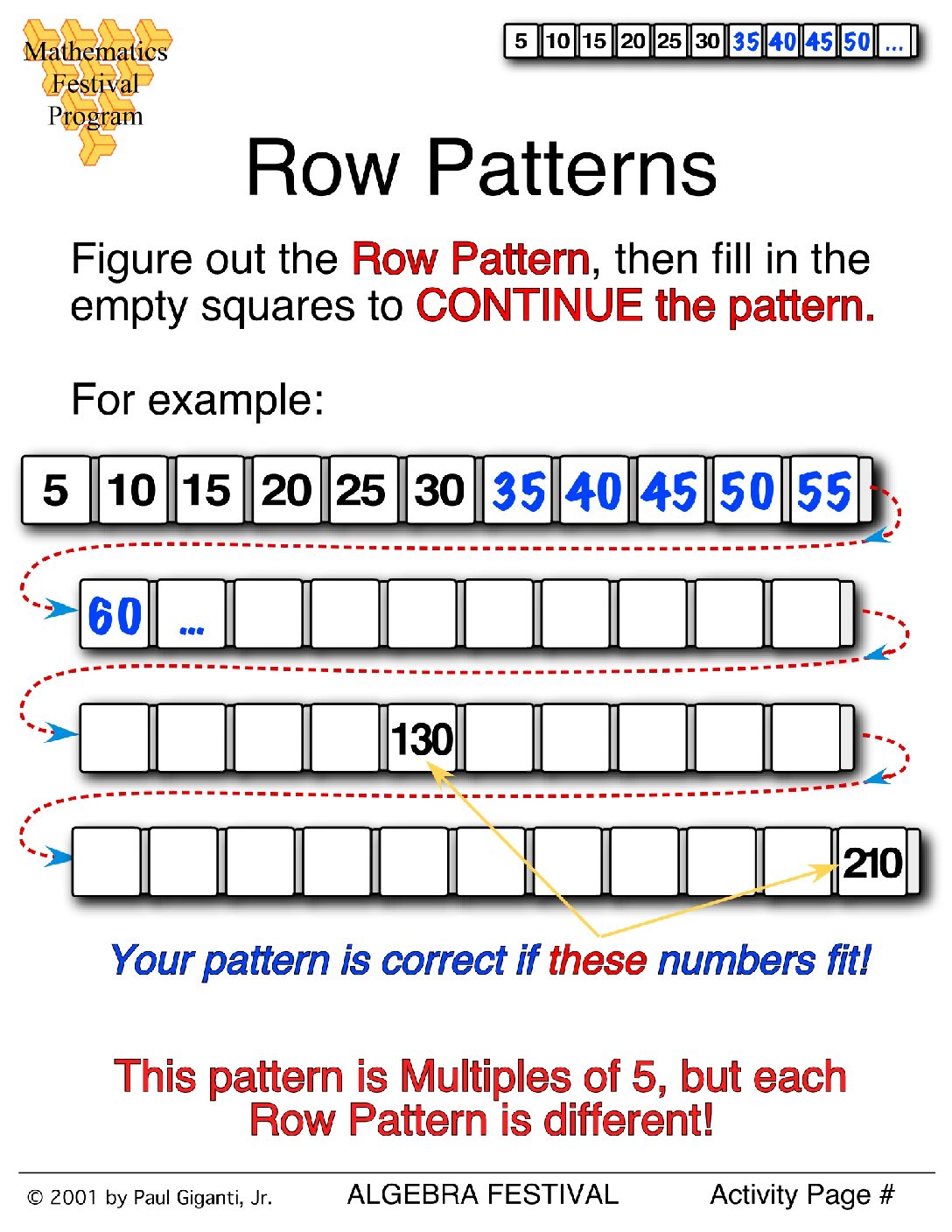 Pages from   RowPatterns